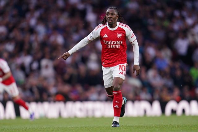 Eberechi Eze of Arsenal during the Premier League match Arsenal vs Fulham at Emirates, London, United Kingdom on 02 May 2026

(Photo by Harvey Murphy/News Images)