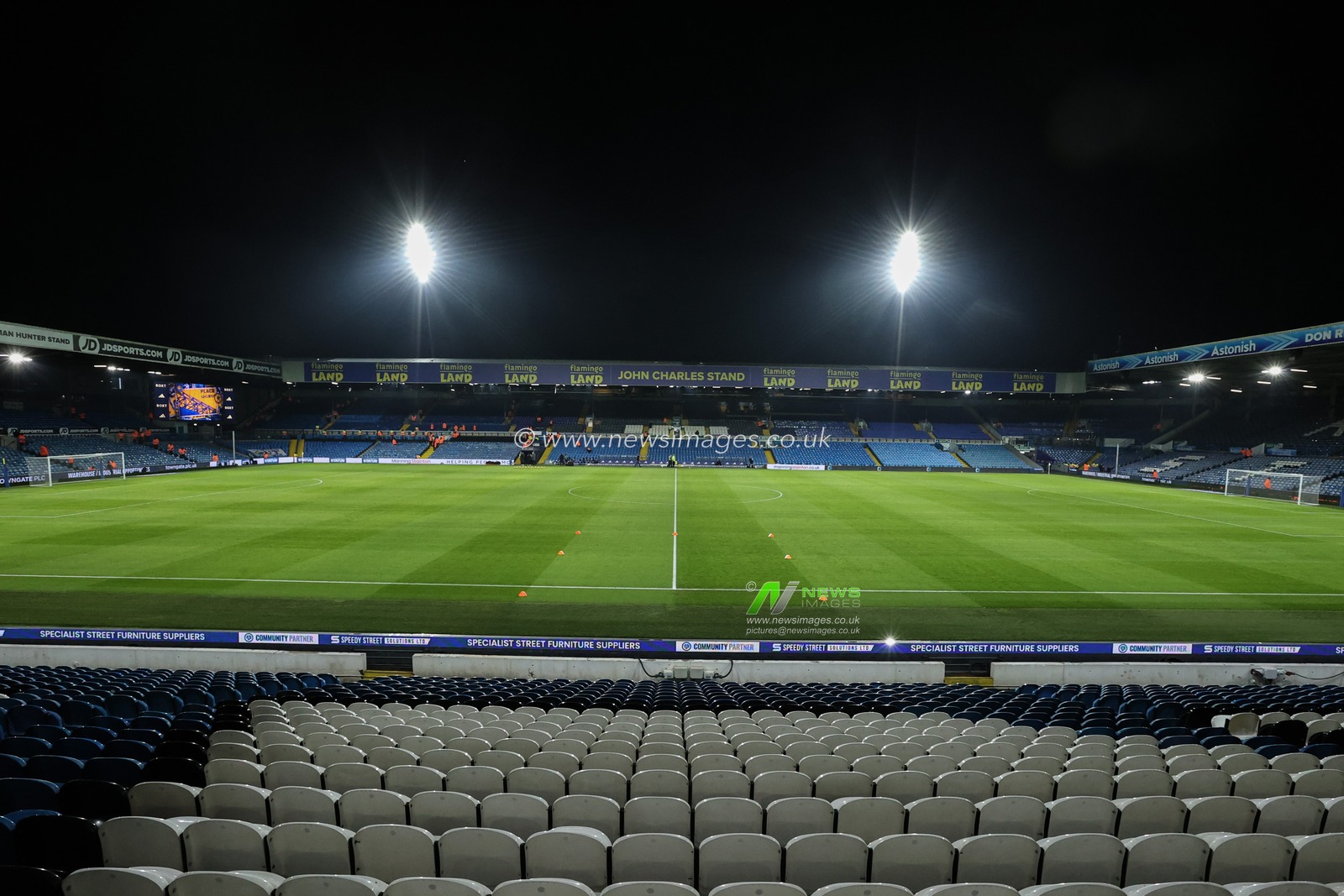 A general view of Elland Road ahead of the Sky Bet Championship match Leeds United vs Norwich City at Elland Road, Leeds, United Kingdom, 22nd January 2025

(Photo by Alfie Cosgrove/News Images)