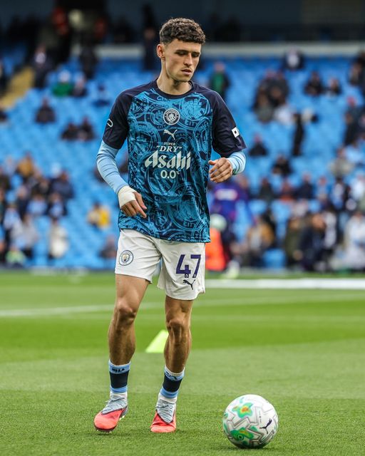 Phil Foden of Manchester City during the Premier League match Manchester City vs Crystal Palace at Etihad Stadium, Manchester, United Kingdom on 13 May 2026

(Photo by Mark Cosgrove/News Images)