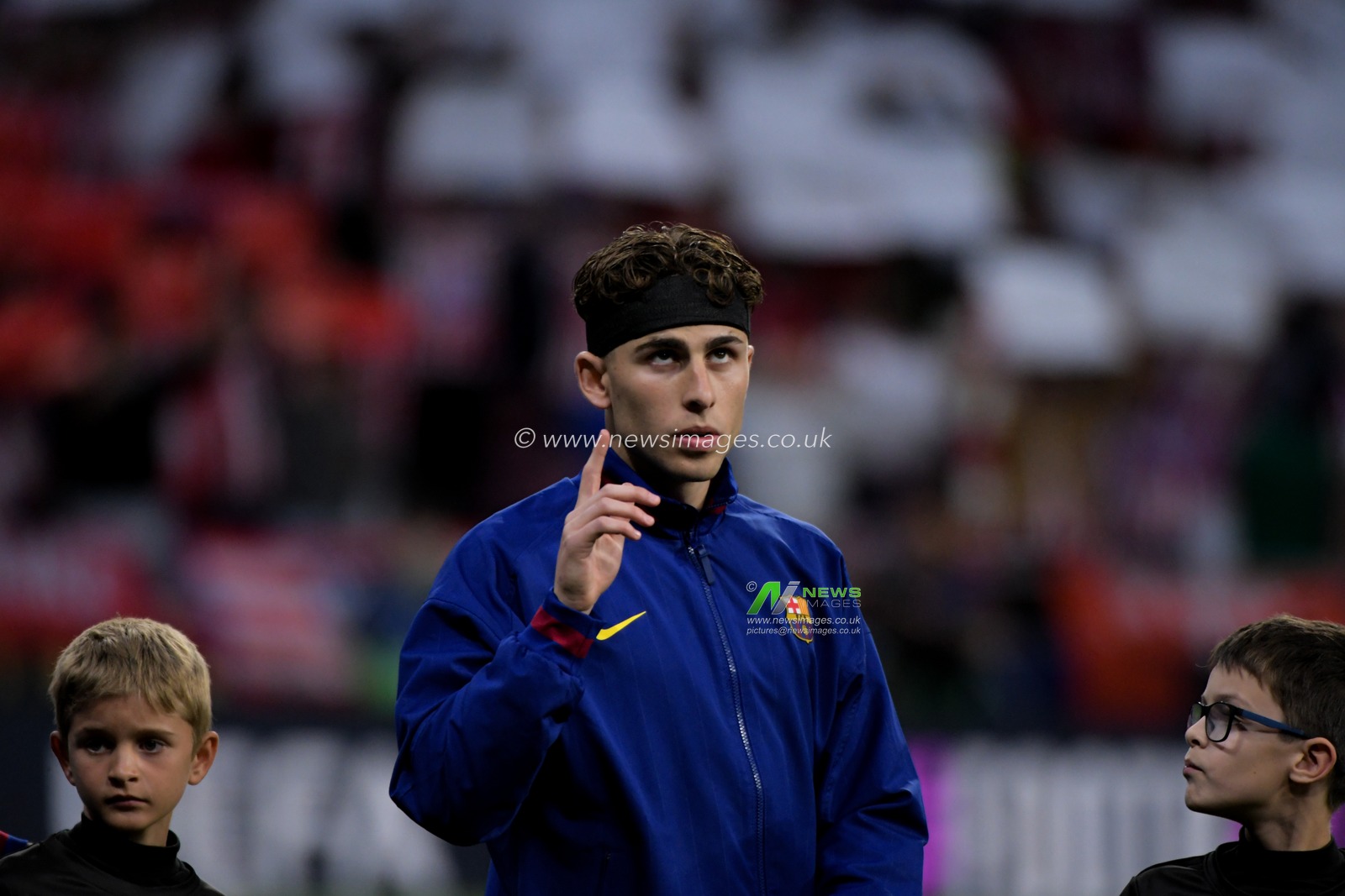 Fermin López of FC Barcelona during the UEFA Champions League Quarter Finals match Atletico Madrid vs Barcelona at Riyadh Air Metropolitano, Madrid, Spain on 14 April 2026

(Photo by Samuel Carreno/News Images)