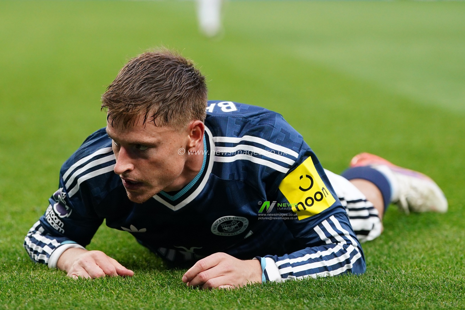 Harvey Barnes of Newcastle United during the Premier League match Tottenham Hotspur vs Newcastle Untied at Tottenham Hotspur Stadium, London, United Kingdom on 29 August 2026

(Photo by Harvey Murphy/News Images)