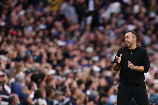 Roberto De Zerbi manager of Tottenham Hotspur during the Premier League match Tottenham Hotspur vs Newcastle Untied at Tottenham Hotspur Stadium, London, United Kingdom on 29 August 2026

(Photo by Harvey Murphy/News Images)
