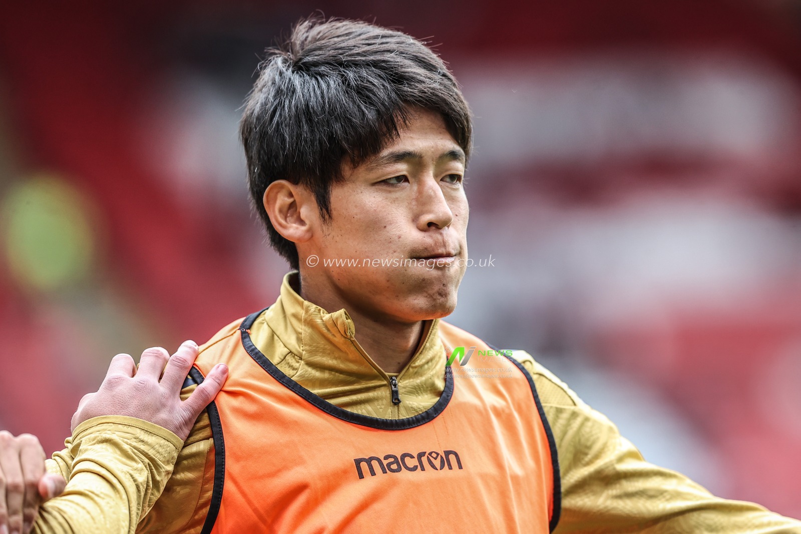 Yuki Ohashiin the pregame warmup session during the Sky Bet Championship match Sheffield United vs Blackburn Rovers at Bramall Lane, Sheffield, United Kingdom, 3rd May 2025

(Photo by Alfie Cosgrove/News Images)