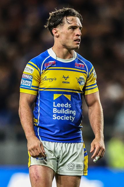 Brodie Croft of Leeds Rhinos during the Betfred Super League round 26 match Leeds Rhinos vs Catalans Dragons at Headingley Stadium, Leeds, United Kingdom, 11th September 2025

(Photo by Alfie Cosgrove/News Images)