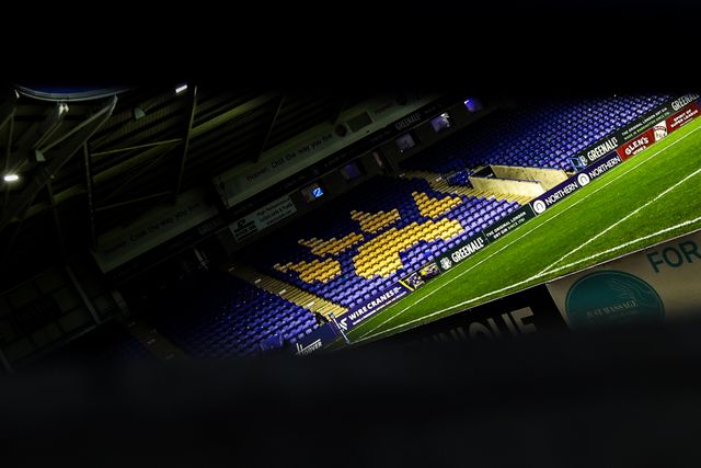 A general view of Halliwell Jones Stadium ahead of the Betfred Super League Round 1 match Warrington Wolves vs St Helens at The Halliwell Jones Stadium, Warrington, United Kingdom on 13 February 2026

(Photo by Alfie Cosgrove/News Images)