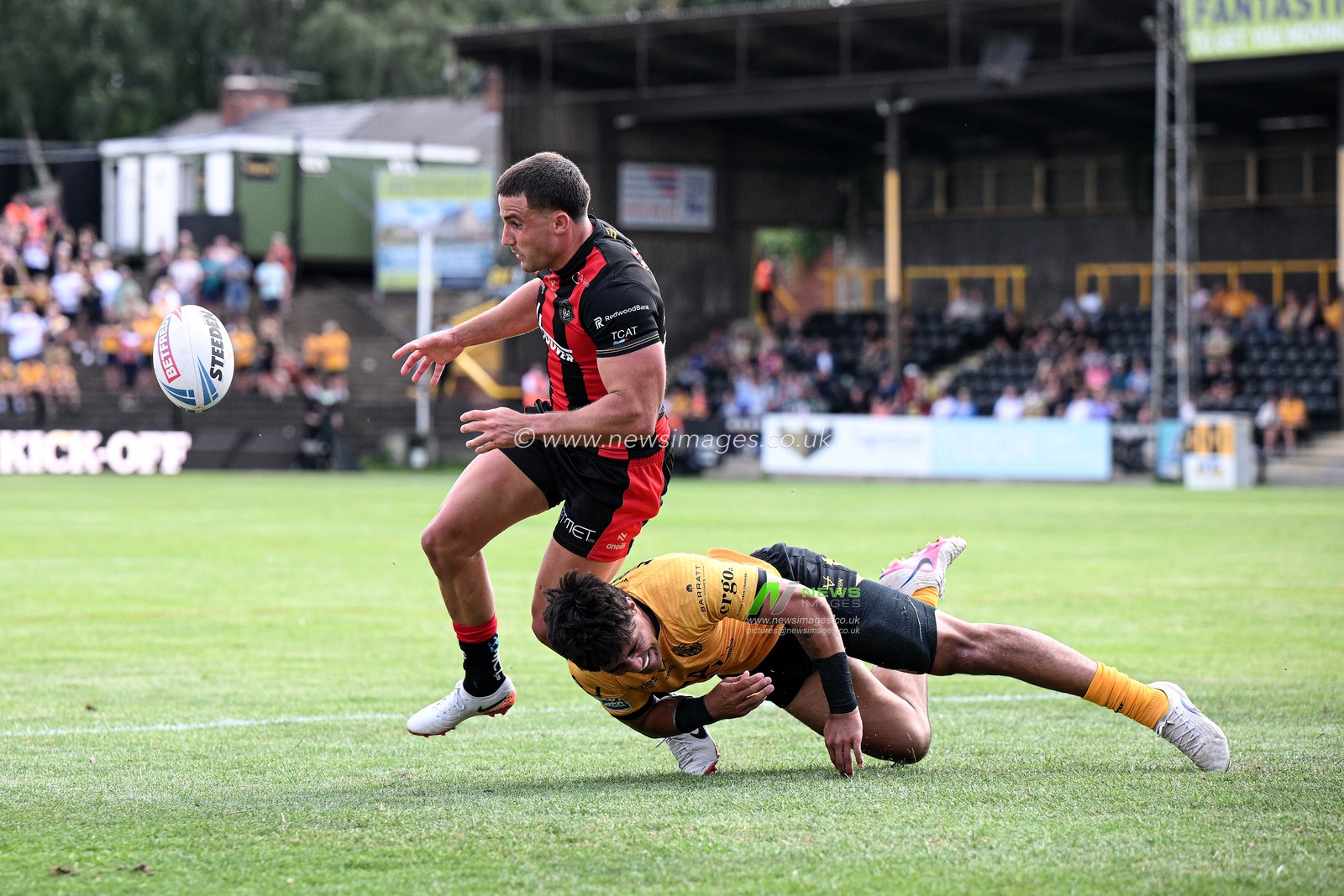 Betfred Super League round 21 Castleford Tigers v Warrington Wolves