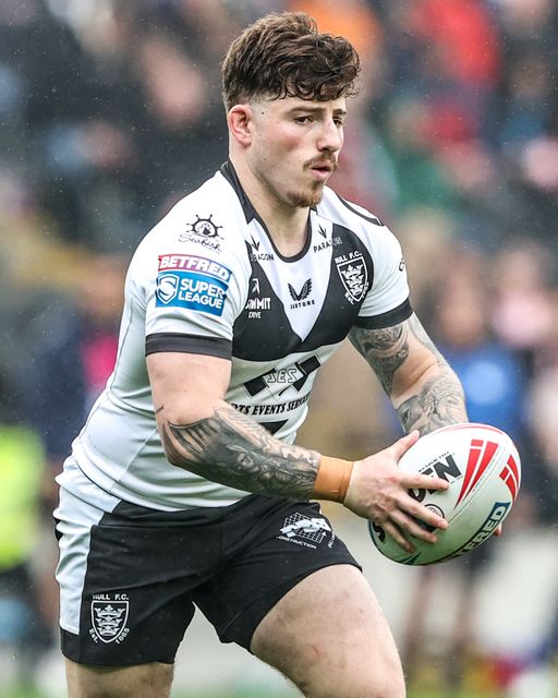 Amir Bourouh of Hull FC in action during the Betfred Super League round 10 match Hull FC vs Toulouse Olympique at MKM Stadium, Hull, United Kingdom on 03 May 2026

(Photo by Alfie Cosgrove/News Images)