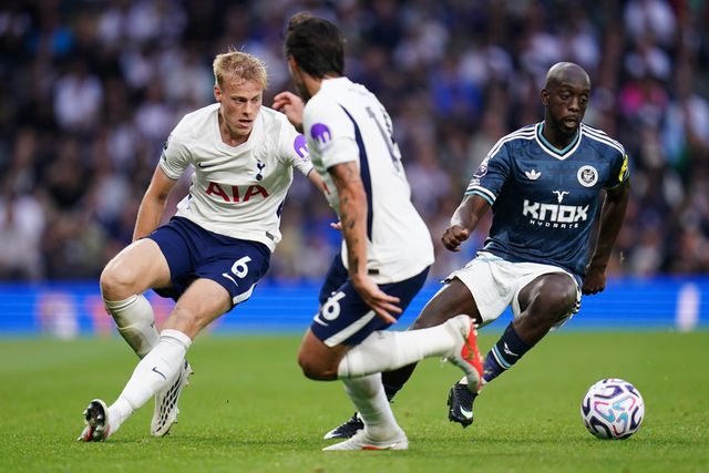 during the Premier League match Tottenham Hotspur vs Newcastle Untied at Tottenham Hotspur Stadium, London, United Kingdom on 29 August 2026

(Photo by Harvey Murphy/News Images)