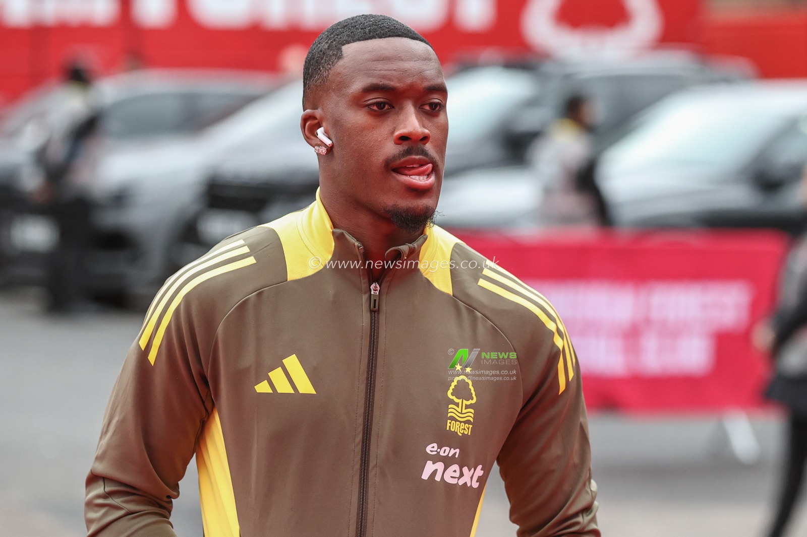 Callum Hudson-Odoi of Nottingham Forest arrives during the Premier League match Nottingham Forest vs West Ham United at City Ground, Nottingham, United Kingdom, 2nd November 2024

(Photo by Alfie Cosgrove/News Images)