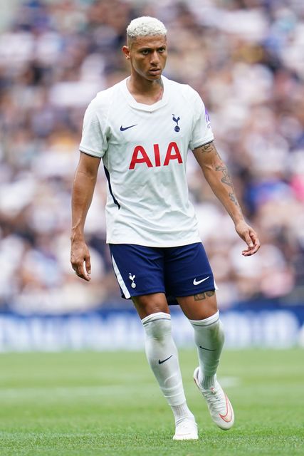 Richarlison of Tottenham Hotspur during the pre-season friendly match Tottenham Hotspur vs Hoffenheim at Tottenham Hotspur Stadium, London, United Kingdom on 15 August 2026

(Photo by Harvey Murphy/News Images)