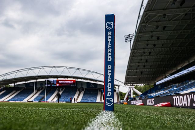 A general view of Accu Stadium ahead of the Betfred Super League round 10 match Huddersfield Giants vs Warrington Wolves at Accu Stadium, Huddersfield, United Kingdom on 02 May 2026

(Photo by Alfie Cosgrove/News Images)