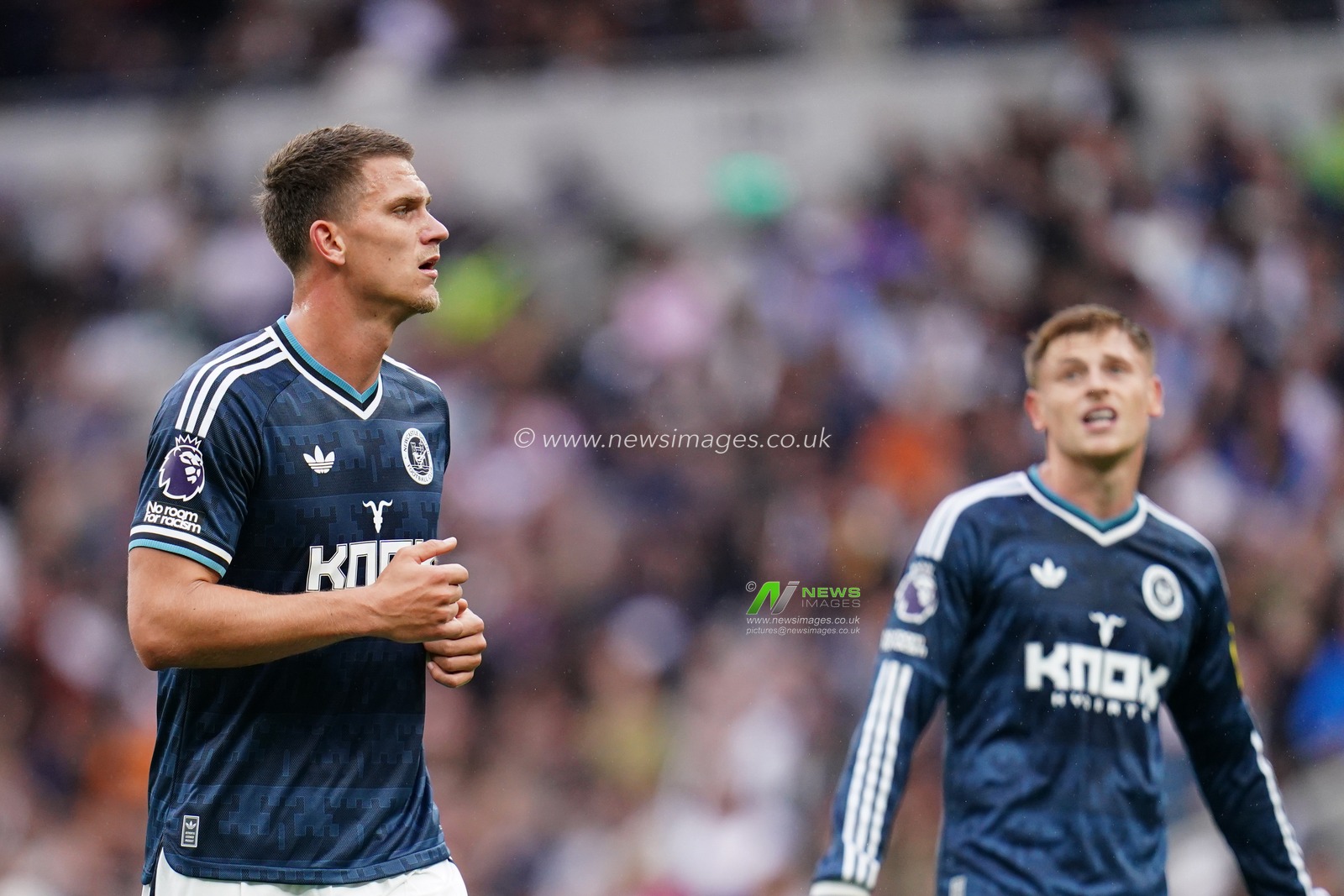 Sven Botman of Newcastle United during the Premier League match Tottenham Hotspur vs Newcastle Untied at Tottenham Hotspur Stadium, London, United Kingdom on 29 August 2026

(Photo by Harvey Murphy/News Images)