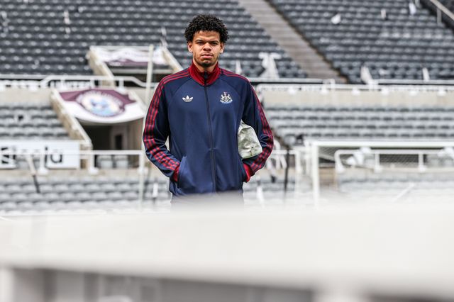 William Osula of Newcastle United arrives during the Premier League match Newcastle Untied vs West Ham United at St. James's Park, Newcastle, United Kingdom on 17 May 2026

(Photo by Alfie Cosgrove/News Images)
