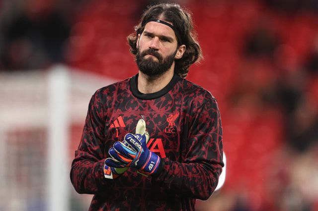 Liverpool goalkeeper Alisson Becker applauds the fans during the UEFA Champions League last 16 second leg match Liverpool vs Galatasaray at Anfield, Liverpool, United Kingdom on 18 March 2026

(Photo by Alfie Cosgrove/News Images)