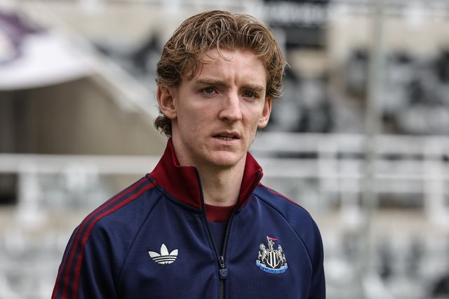 Anthony Gordon of Newcastle United arrives during the Premier League match Newcastle Untied vs Sunderland at St. James's Park, Newcastle, United Kingdom on 22 March 2026

(Photo by Mark Cosgrove/News Images)