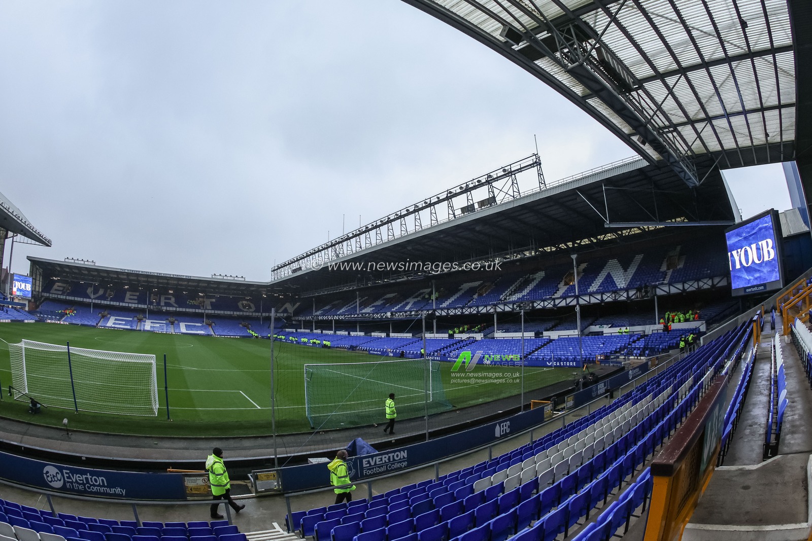 A general view of Goodison Park ahead of the Premier League match Everton vs Chelsea at Goodison Park, Liverpool, United Kingdom, 22nd December 2024

(Photo by Mark Cosgrove/News Images)