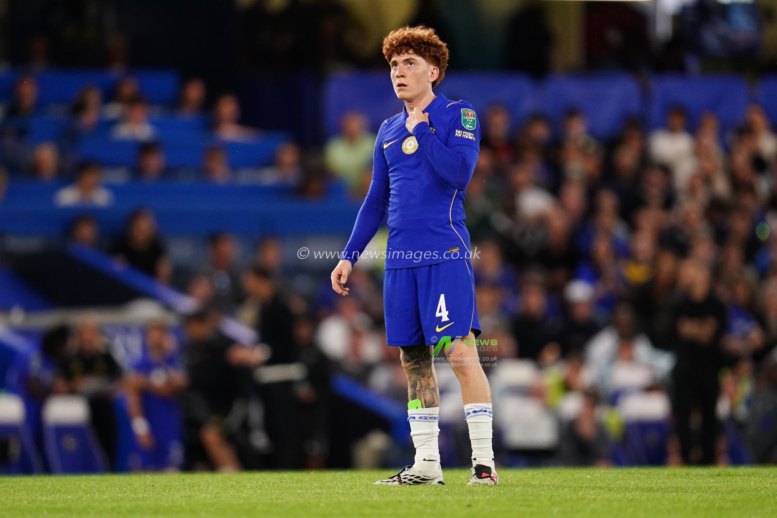 Valentin Barco of Chelsea during the Carabao Cup round 2 match Chelsea vs Luton Town at Stamford Bridge, London, United Kingdom on 27 August 2026

(Photo by Harvey Murphy/News Images)