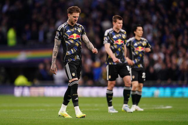 Joe Rodon of Leeds United during the Premier League match Tottenham Hotspur vs Leeds United at Tottenham Hotspur Stadium, London, United Kingdom on 11 May 2026

(Photo by Harvey Murphy/News Images)