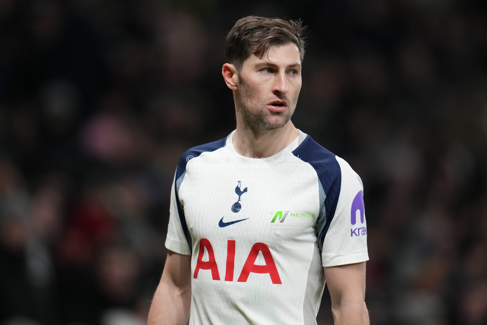 Ben Davies of Tottenham Hotspur during the Premier League match Tottenham Hotspur vs Sunderland at Tottenham Hotspur Stadium, London, United Kingdom, 4th January 2026

(Photo by Harvey Murphy/News Images)

*** GER AUT SUI OUT ***
