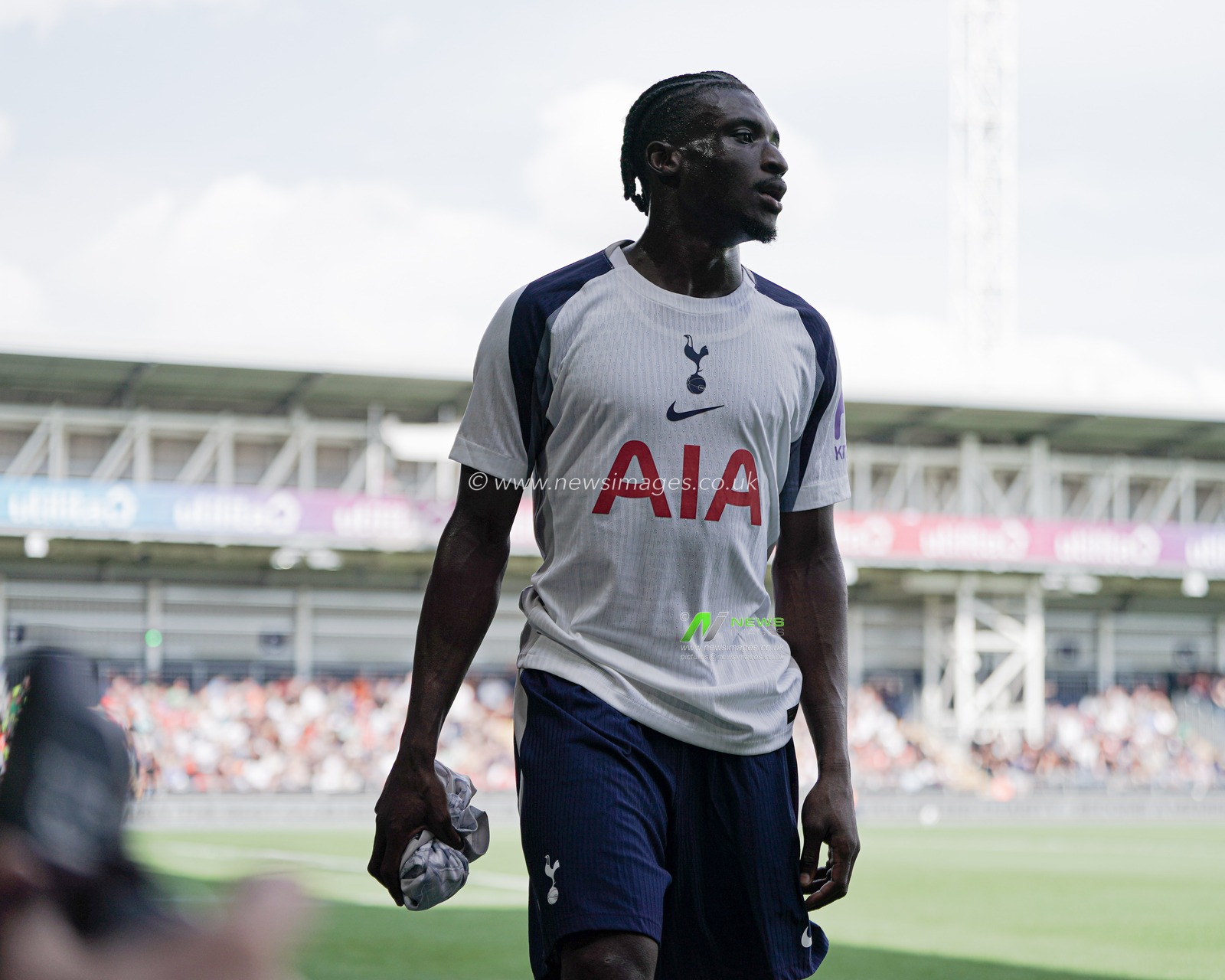 Mohammed Kudus of Tottenham Hotspur during the Pre-season friendly match Luton Town vs Tottenham Hotspur at Kenilworth Road, Luton, United Kingdom, 26th July 2025

(Photo by Harvey Murphy/News Images)