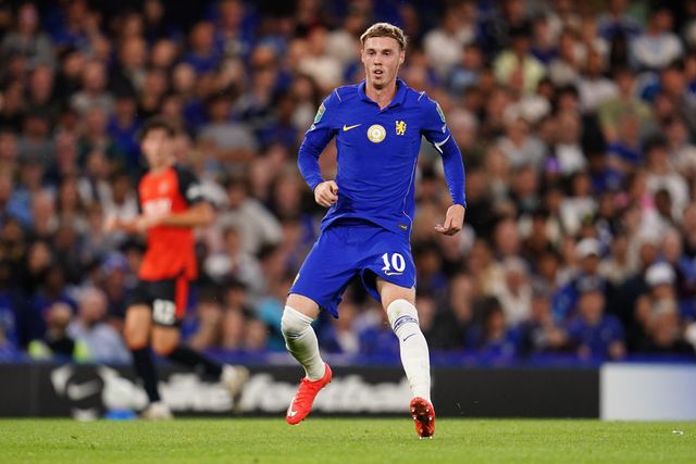 Cole Palmer of Chelsea during the Carabao Cup round 2 match Chelsea vs Luton Town at Stamford Bridge, London, United Kingdom on 27 August 2026

(Photo by Harvey Murphy/News Images)