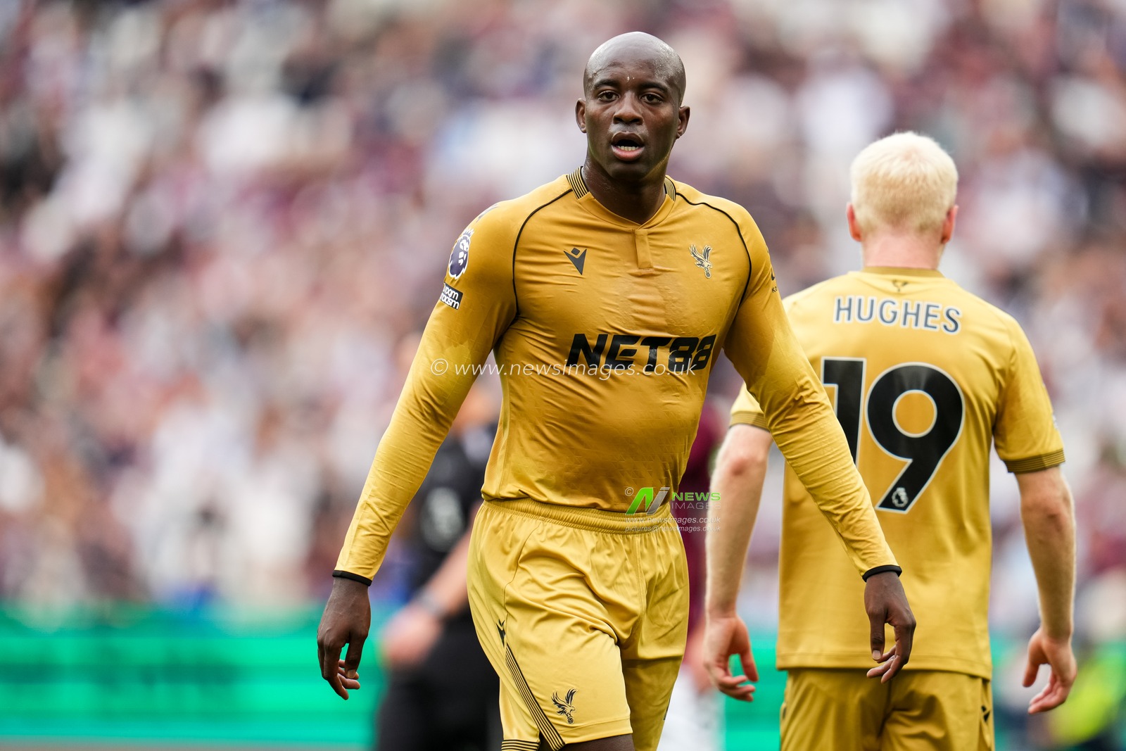 Jean-Philippe Mateta of Crystal Palace during the Premier League match West Ham United vs Crystal Palace at London Stadium, London, United Kingdom, 20th September 2025

(Photo by Harvey Murphy/News Images)