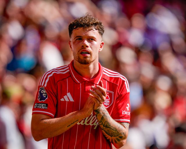 Neco Williams of Nottingham Forest during the Premier League match Nottingham Forest vs Bournemouth at City Ground, Nottingham, United Kingdom on 24 May 2026

(Photo by Maynard Manyowa/News Images)