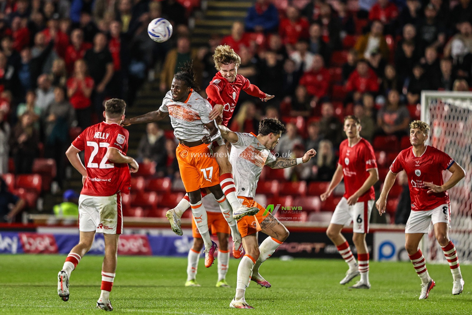 Sky Bet League One: Barnsley v Blackpool