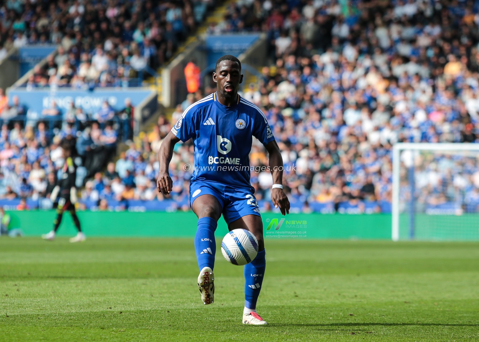 Boubakary SoumarÃ© of Leicester City in action during the Premier League match Leicester City vs Ipswich Town at King Power Stadium, Leicester, United Kingdom, 18th May 2025

(Photo by Richard Bierton/News Images)