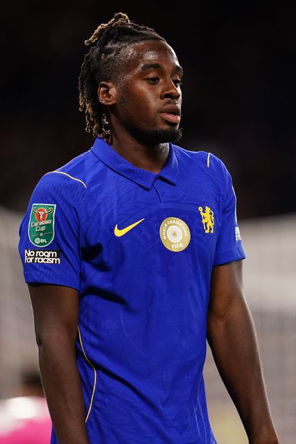 Jamie Gittens of Chelsea during the Carabao Cup round 2 match Chelsea vs Luton Town at Stamford Bridge, London, United Kingdom on 27 August 2026

(Photo by Harvey Murphy/News Images)