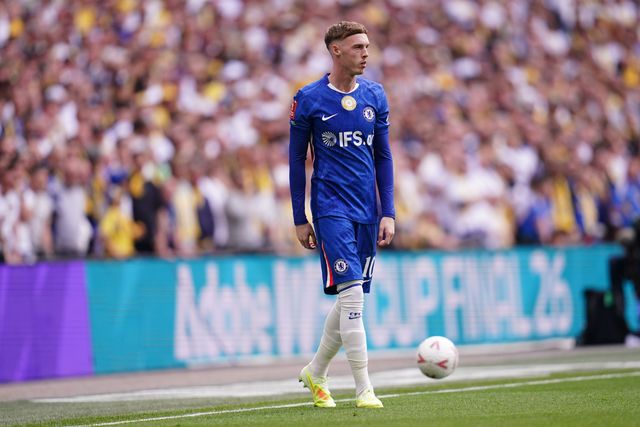 Cole Palmer of Chelsea during the Emirates FA Cup Semi-Final match Chelsea vs Leeds United at Wembley Stadium, London, United Kingdom on 26 April 2026

(Photo by Harvey Murphy/News Images)