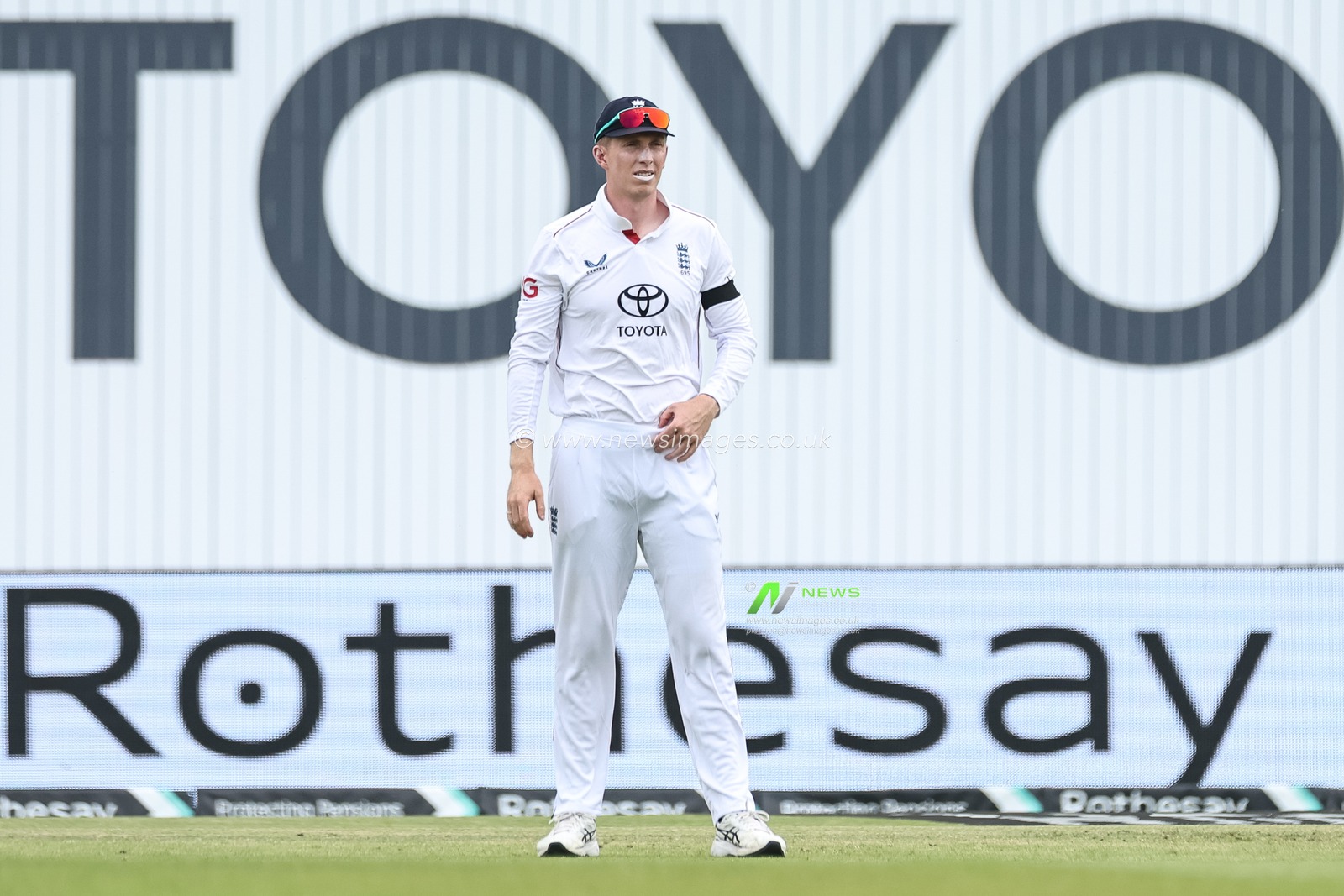 Zak Crawley of England during the 1st Rothesay Test Match Day 1 England vs India at Headingley Cricket Ground, Leeds, United Kingdom, 20th June 2025

(Photo by Mark Cosgrove/News Images)