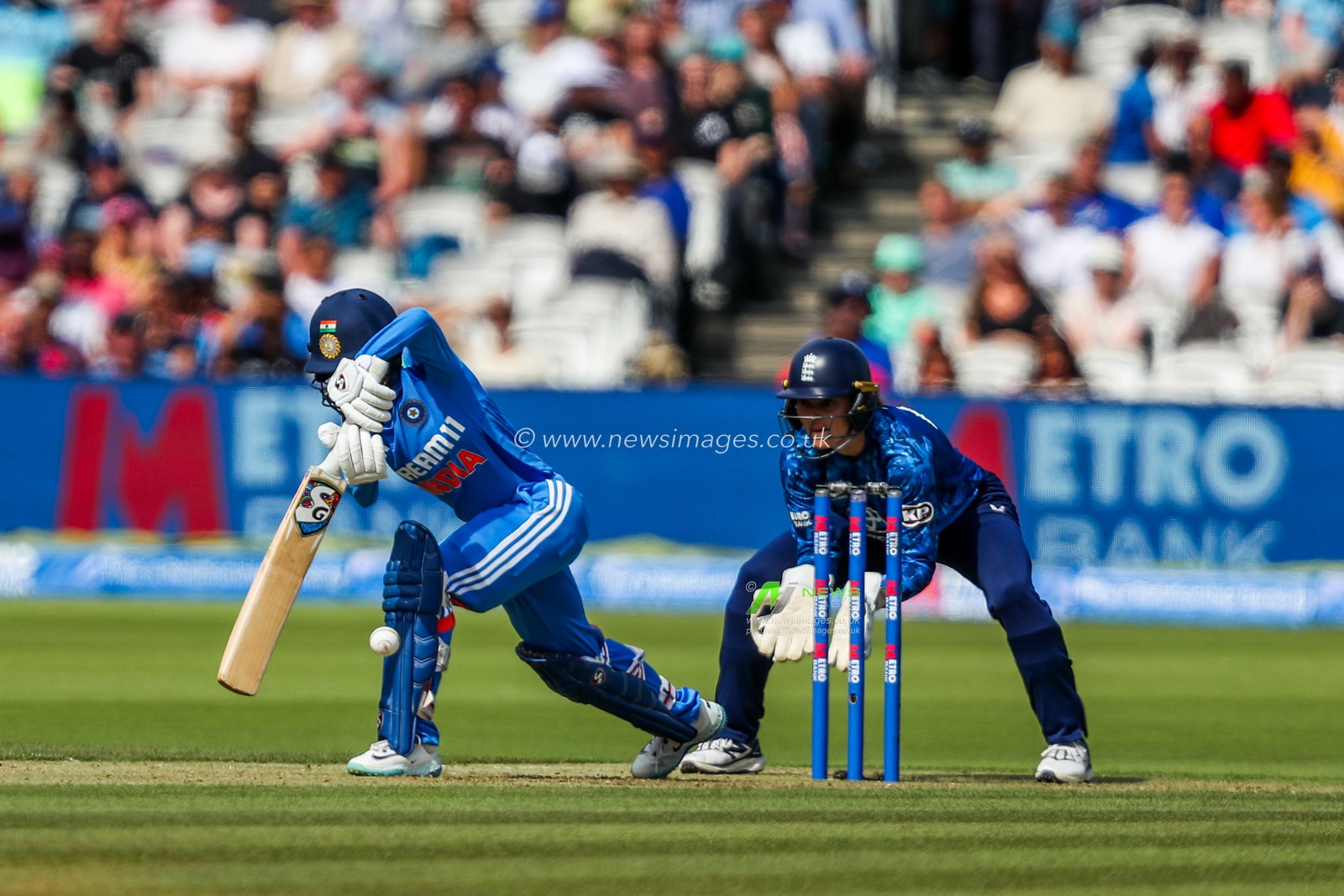 Jemimah of India bats during the 2nd Metro Bank One Day International England Women v India Women at Lords, London, United Kingdom, 19th July 2025

(Photo by Izzy Poles/News Images)