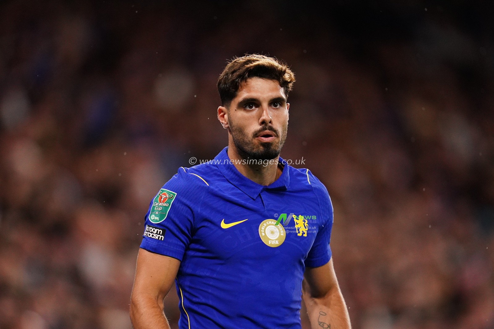 Pedro Neto of Chelsea during the Carabao Cup round 2 match Chelsea vs Luton Town at Stamford Bridge, London, United Kingdom on 27 August 2026

(Photo by Harvey Murphy/News Images)