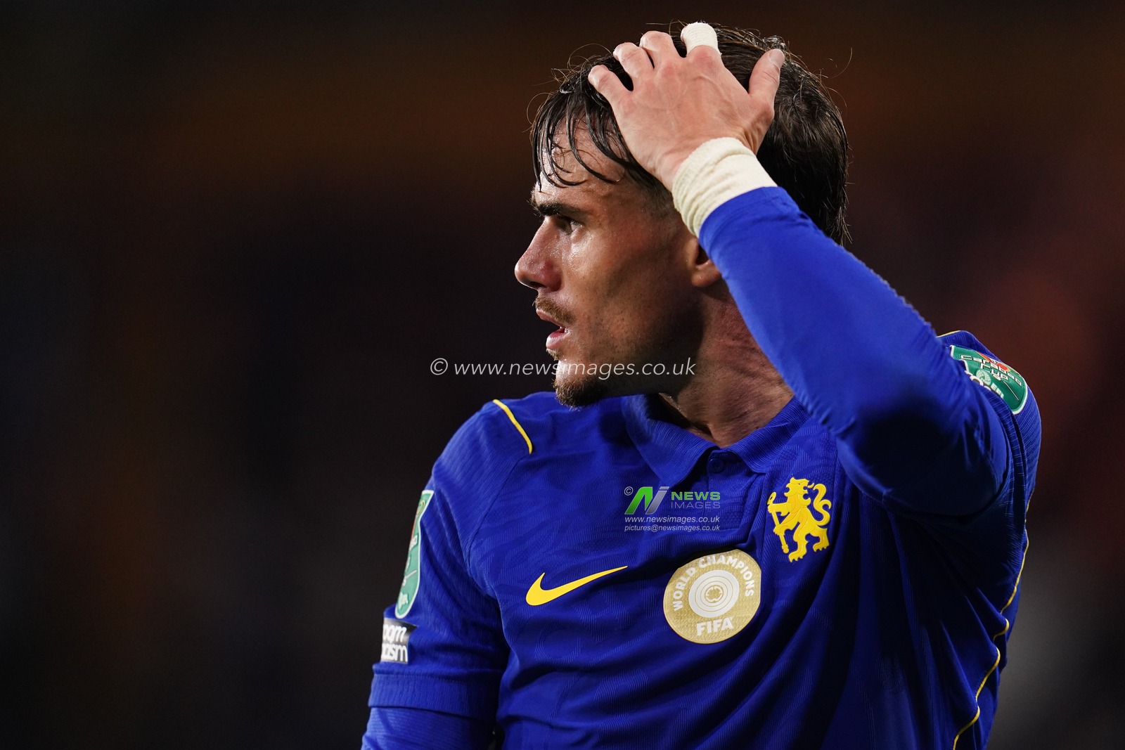 Pep Chavarria of Chelsea during the Carabao Cup round 2 match Chelsea vs Luton Town at Stamford Bridge, London, United Kingdom on 27 August 2026

(Photo by Harvey Murphy/News Images)