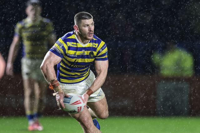 Danny Walker of Warrington Wolves during the Pre Season match Warrington Wolves vs Leigh Leopards at Halliwell Jones Stadium, Warrington, United Kingdom, 30th January 2026

(Photo by Mark Cosgrove/News Images)