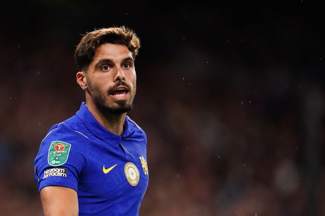 Pedro Neto of Chelsea during the Carabao Cup round 2 match Chelsea vs Luton Town at Stamford Bridge, London, United Kingdom on 27 August 2026

(Photo by Harvey Murphy/News Images)