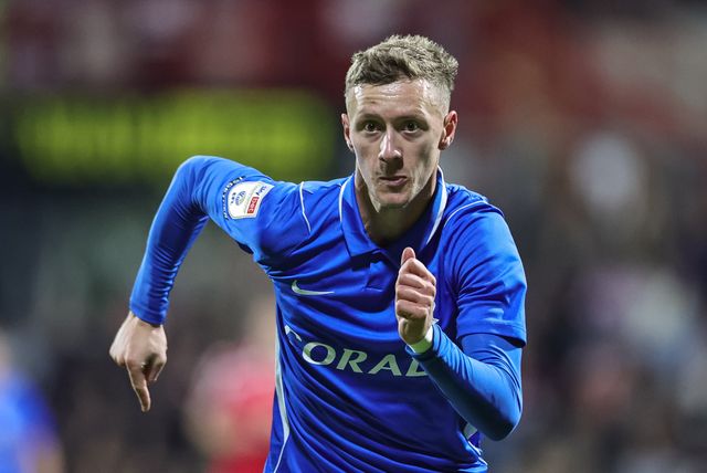 Jay Stansfield of Birmingham City during the Sky Bet Championship match Wrexham vs Birmingham City at The Racecourse Ground, Wrexham, United Kingdom on 28 August 2026

(Photo by Mark Cosgrove/News Images)