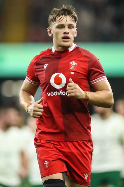 Alex Mann of Wales during the Quilter Nations Series 2025 match Wales vs South Africa at Principality Stadium, Cardiff, United Kingdom, 29th November 2025

(Photo by Andrew Lewis/News Images)

*** GER AUT SUI OUT ***