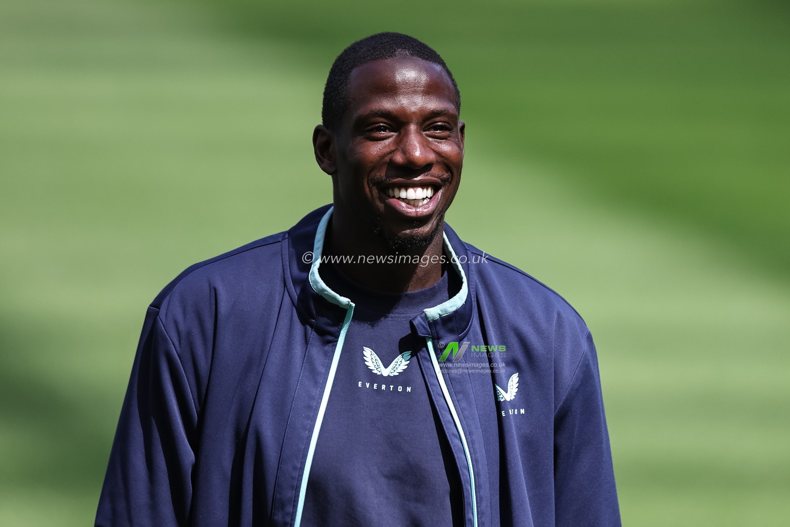 Abdoulaye DoucourÃ© of Everton arrives during the Premier League match Newcastle United vs Everton at St. James's Park, Newcastle, United Kingdom, 25th May 2025

(Photo by Mark Cosgrove/News Images)