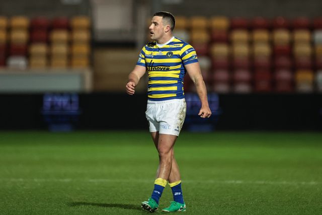 Josh Smith of Warrington Wolves during the Betfred Super League Round 4 match York Knights vs Warrington Wolves at LNER Community Stadium, York, United Kingdom on 06 March 2026

(Photo by Mark Cosgrove/News Images)