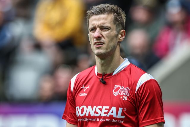 Referee Chris Kendall during the Betfred Magic Weekend 2025 match Huddersfield Giants vs Hull FC at St. James's Park, Newcastle, United Kingdom, 4th May 2025

(Photo by Mark Cosgrove/News Images)