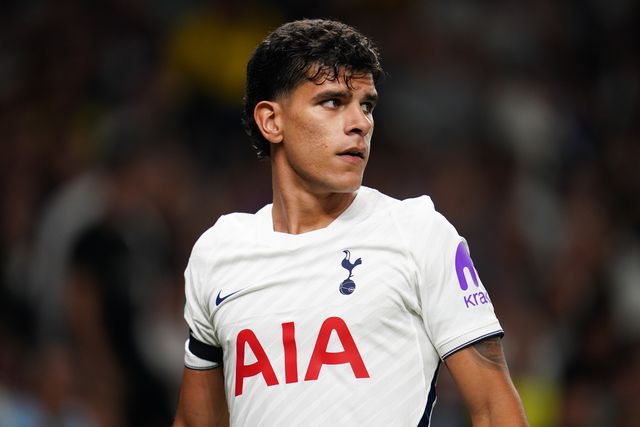 Mateus Fernandes of Tottenham Hotspur during the Carabao Cup round 2 match Tottenham Hotspur vs Charlton Athletic at Tottenham Hotspur Stadium, London, United Kingdom on 26 August 2026

(Photo by Harvey Murphy/News Images)