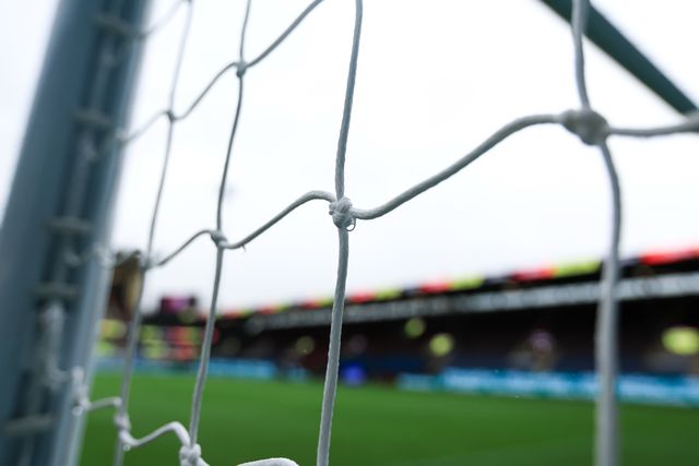 Burnley goal net ahead of the Sky Bet Championship match Burnley vs Middlesbrough at Turf Moor, Burnley, United Kingdom on 02 September 2026

(Photo by Jorge Horsted/News Images)