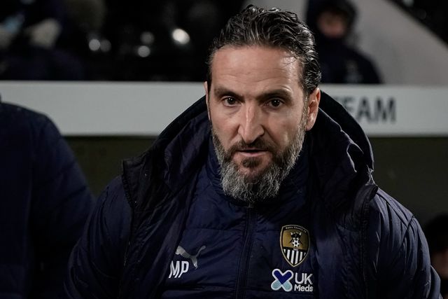 Notts County Manager Martin Paterson looks on during the Sky Bet League 2 match Notts County vs Gillingham at Meadow Lane, Nottingham, United Kingdom, 3rd February 2026

(Photo by Maynard Manyowa/News Images)