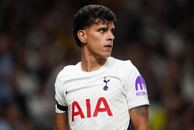 Mateus Fernandes of Tottenham Hotspur during the Carabao Cup round 2 match Tottenham Hotspur vs Charlton Athletic at Tottenham Hotspur Stadium, London, United Kingdom on 26 August 2026

(Photo by Harvey Murphy/News Images)