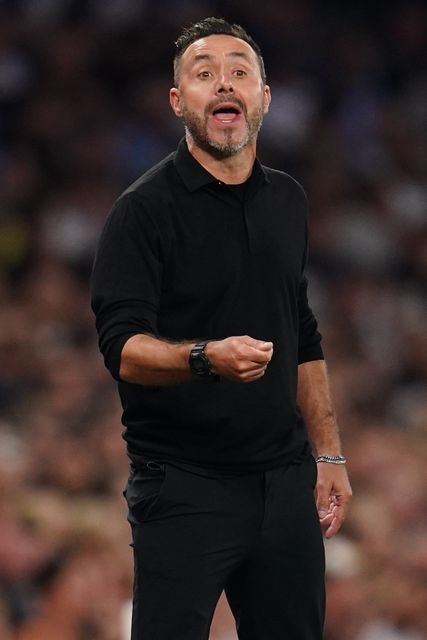 Roberto De Zerbi manager of Tottenham Hotspur during the Carabao Cup round 2 match Tottenham Hotspur vs Charlton Athletic at Tottenham Hotspur Stadium, London, United Kingdom on 26 August 2026

(Photo by Harvey Murphy/News Images)