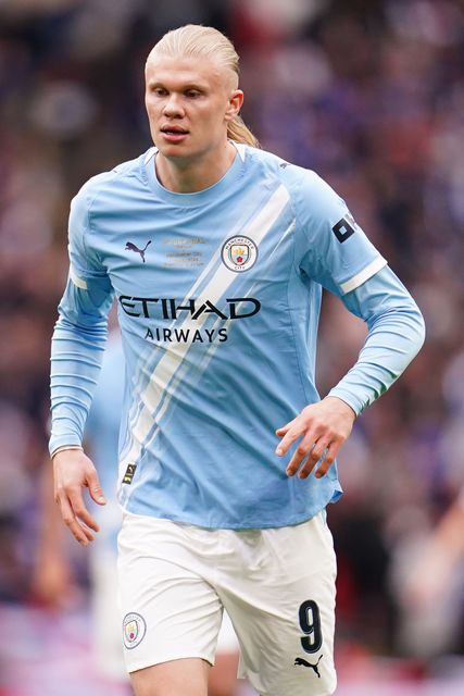Erling Haaland of Manchester City during the Emirates FA Cup Final match Chelsea vs Manchester City at Wembley Stadium, London, United Kingdom on 16 May 2026

(Photo by Harvey Murphy/News Images)