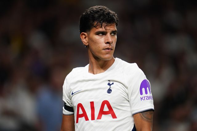 Mateus Fernandes of Tottenham Hotspur during the Carabao Cup round 2 match Tottenham Hotspur vs Charlton Athletic at Tottenham Hotspur Stadium, London, United Kingdom on 26 August 2026

(Photo by Harvey Murphy/News Images)