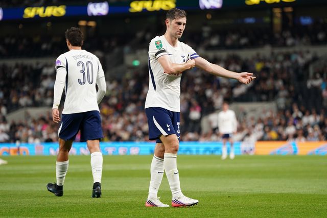 Ben Davies of Tottenham Hotspur during the Carabao Cup round 2 match Tottenham Hotspur vs Charlton Athletic at Tottenham Hotspur Stadium, London, United Kingdom on 26 August 2026

(Photo by Harvey Murphy/News Images)